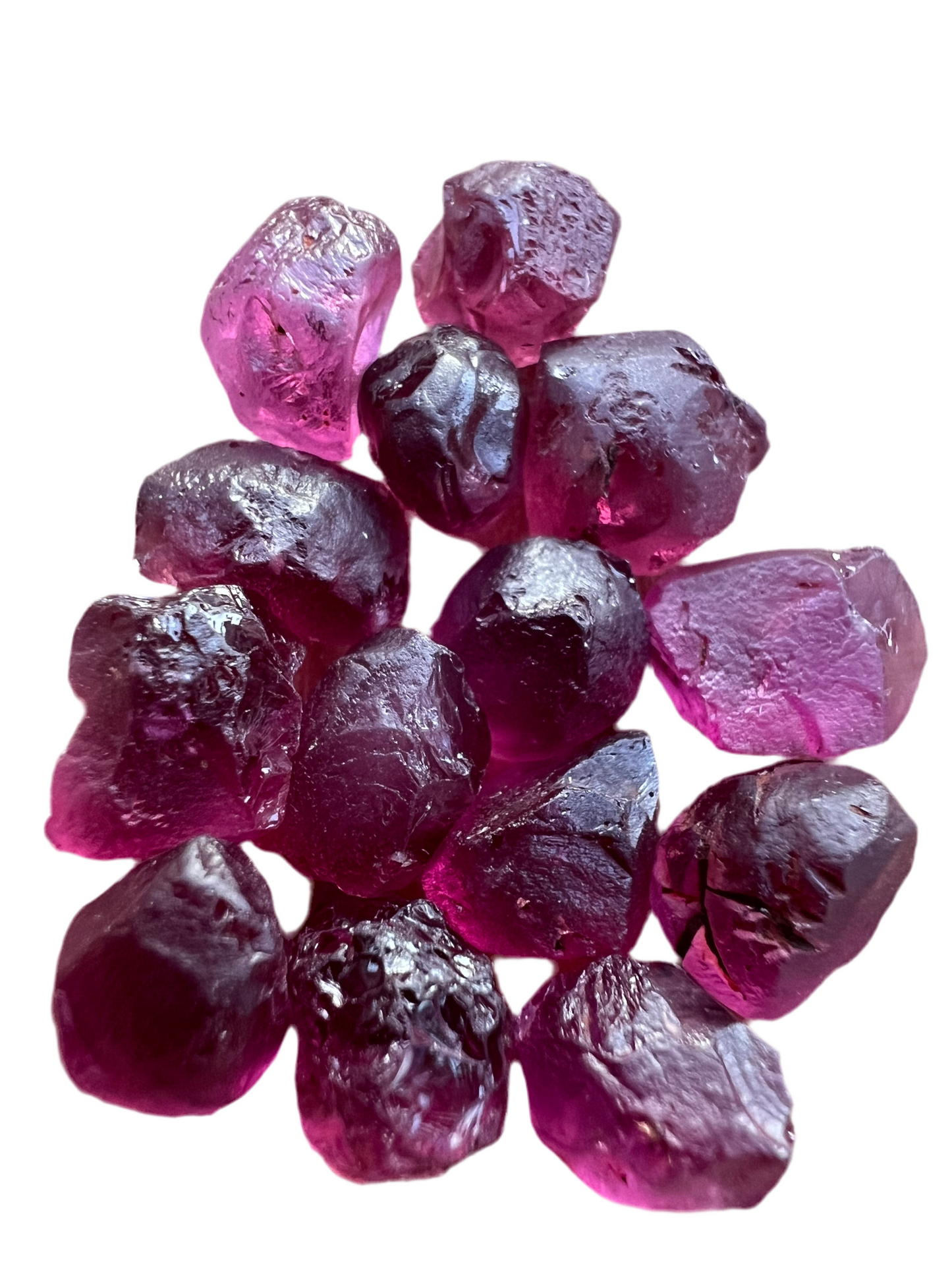 Bubblegum pink garnets 52.64 ct