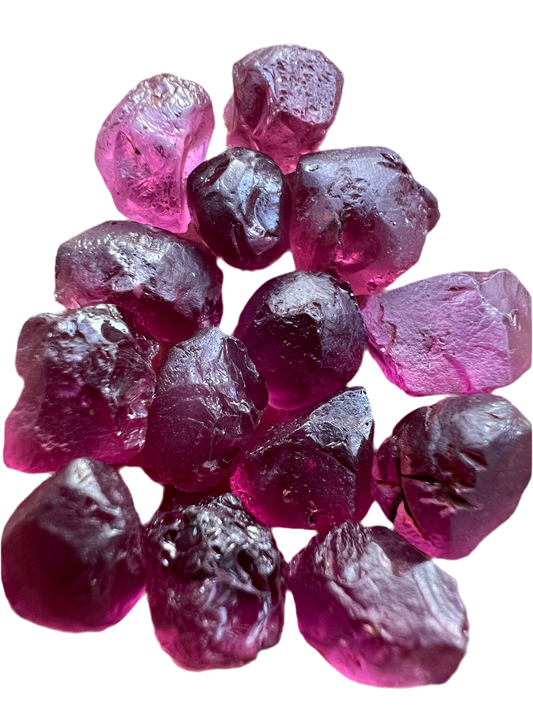 Bubblegum pink garnets 52.64 ct