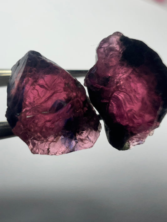 Ruby 7 ct / 2 pcs